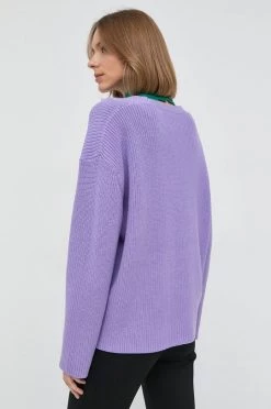 Γυναικεία Χωρίς φερμουάρ Πουλόβερ BOSS μοβ, -Boss Κατάστημα πωλήσεων unnamed file 2361