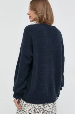 Γυναικεία Χωρίς φερμουάρ Μάλλινο πουλόβερ BOSS χρώμα: ναυτικό μπλε, -Boss Κατάστημα πωλήσεων unnamed file 2366