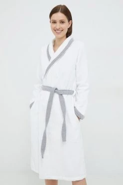 Γυναικεία Μπουρνούζια Μπουρνούζι BOSS άσπρο