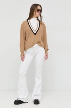 Γυναικεία Μακρυμάνικο Longsleeve BOSS άσπρο -Boss Κατάστημα πωλήσεων unnamed file 237