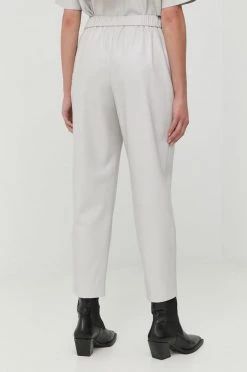 Γυναικεία Υφασμάτινα Παντελόνι BOSS γκρι, -Boss Κατάστημα πωλήσεων unnamed file 2384