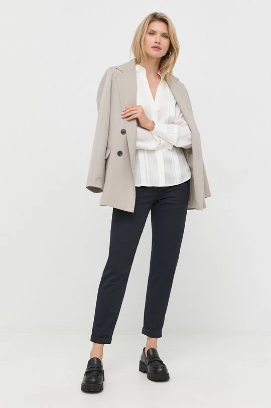 Γυναικεία Υφασμάτινα Παντελόνι BOSS ναυτικό μπλε, 3 Γυναικεία Υφασμάτινα Παντελόνι BOSS ναυτικό μπλε,