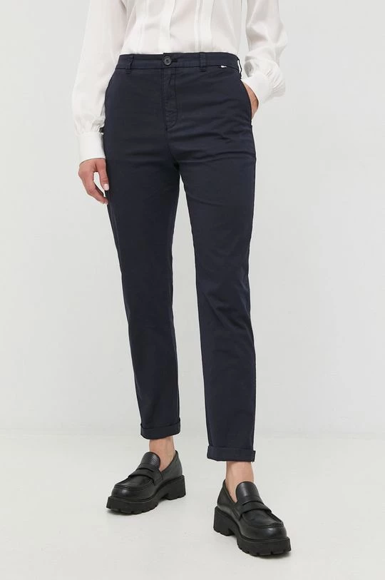 Γυναικεία Υφασμάτινα Παντελόνι BOSS ναυτικό μπλε, 4 Γυναικεία Υφασμάτινα Παντελόνι BOSS ναυτικό μπλε, - Image 2