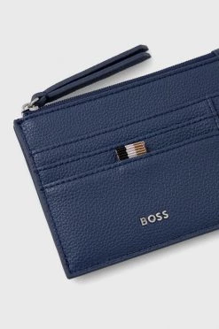 Γυναικεία Πορτοφόλια Θήκη για κάρτες BOSS μπλε -Boss Κατάστημα πωλήσεων unnamed file 2425