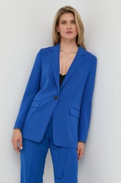 Γυναικεία Σακάκια Σακάκι BOSS χάλυβα μπλε
