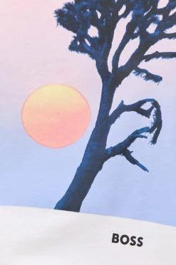 Γυναικεία Κοντομάνικο Βαμβακερό μπλουζάκι BOSS άσπρο -Boss Κατάστημα πωλήσεων unnamed file 2478