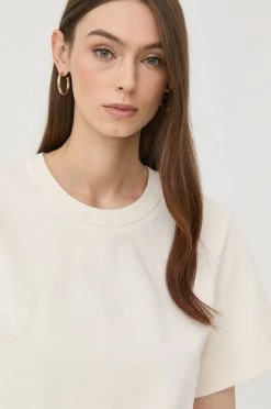 Γυναικεία Μπλούζες Μπλουζάκι BOSS μπεζ -Boss Κατάστημα πωλήσεων unnamed file 2482