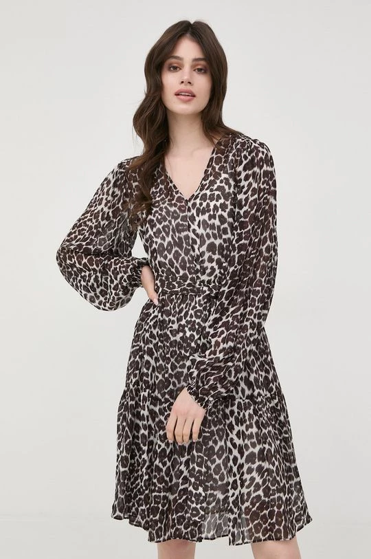 Γυναικεία Φορέματα Φόρεμα BOSS καφέ, 4 Γυναικεία Φορέματα Φόρεμα BOSS καφέ, - Image 2