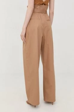 Γυναικεία Υφασμάτινα Παντελόνι BOSS χρώμα: μπεζ, 9 Γυναικεία Υφασμάτινα Παντελόνι BOSS χρώμα: μπεζ, -Boss Κατάστημα πωλήσεων unnamed file 2516