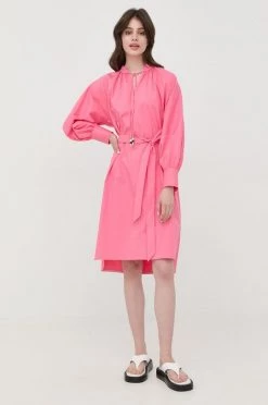 Γυναικεία Φορέματα Φόρεμα Boss ροζ, -Boss Κατάστημα πωλήσεων unnamed file 2520