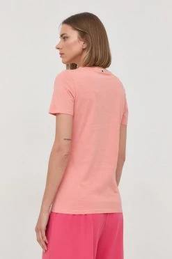 Γυναικεία Κοντομάνικο Βαμβακερό μπλουζάκι Boss ροζ 9 Γυναικεία Κοντομάνικο Βαμβακερό μπλουζάκι Boss ροζ -Boss Κατάστημα πωλήσεων unnamed file 2526