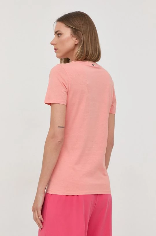 Γυναικεία Κοντομάνικο Βαμβακερό μπλουζάκι Boss ροζ 5 Γυναικεία Κοντομάνικο Βαμβακερό μπλουζάκι Boss ροζ - Image 3