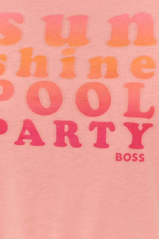 Γυναικεία Κοντομάνικο Βαμβακερό μπλουζάκι Boss ροζ 7 Γυναικεία Κοντομάνικο Βαμβακερό μπλουζάκι Boss ροζ - Image 5