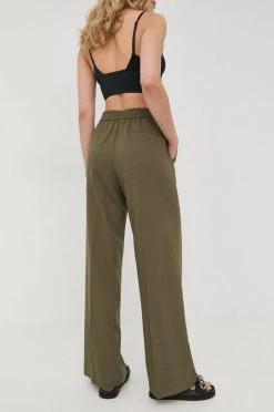 Γυναικεία Υφασμάτινα Παντελόνι BOSS πράσινο, -Boss Κατάστημα πωλήσεων unnamed file 2543