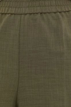 Γυναικεία Υφασμάτινα Παντελόνι BOSS πράσινο, -Boss Κατάστημα πωλήσεων unnamed file 2544