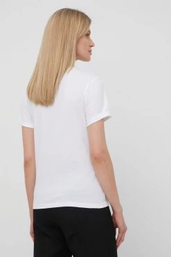 Γυναικεία Κοντομάνικο Βαμβακερό μπλουζάκι Boss άσπρο -Boss Κατάστημα πωλήσεων unnamed file 2560