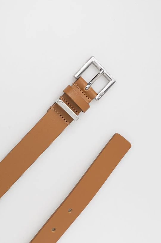 Γυναικεία Ζώνες Δερμάτινη ζώνη BOSS χρώμα: καφέ 4 Γυναικεία Ζώνες Δερμάτινη ζώνη BOSS χρώμα: καφέ - Image 2