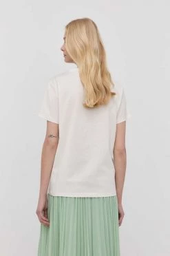 Γυναικεία Κοντομάνικο Βαμβακερό μπλουζάκι Boss άσπρο -Boss Κατάστημα πωλήσεων unnamed file 2572