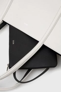 Γυναικεία Τσάντες Shopper και Tote Δερμάτινη τσάντα BOSS μπεζ -Boss Κατάστημα πωλήσεων unnamed file 2584