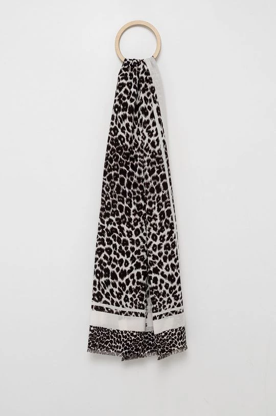 Γυναικεία Κασκόλ Μεγάλο κασκόλ Boss χρώμα: μαύρο 3 Γυναικεία Κασκόλ Μεγάλο κασκόλ Boss χρώμα: μαύρο