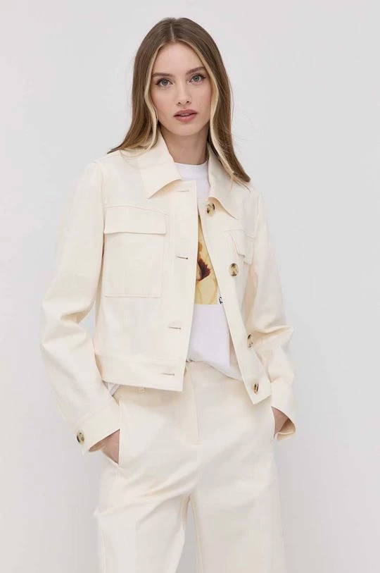 Γυναικεία Κοντά μπουφάν Μπουφάν Boss χρώμα: μπεζ, 3 Γυναικεία Κοντά μπουφάν Μπουφάν Boss χρώμα: μπεζ,