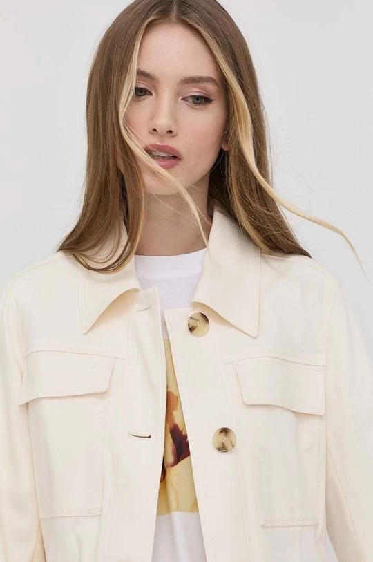 Γυναικεία Κοντά μπουφάν Μπουφάν Boss χρώμα: μπεζ, 6 Γυναικεία Κοντά μπουφάν Μπουφάν Boss χρώμα: μπεζ, - Image 4