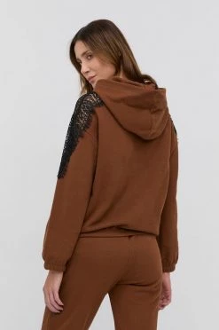 Γυναικεία Χωρίς φερμουάρ Μπλούζα Boss χρώμα: καφέ -Boss Κατάστημα πωλήσεων unnamed file 2652