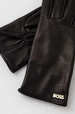 Γυναικεία Γάντια Δερμάτινα γάντια BOSS μαύρο 5 Γυναικεία Γάντια Δερμάτινα γάντια BOSS μαύρο -Boss Κατάστημα πωλήσεων unnamed file 266