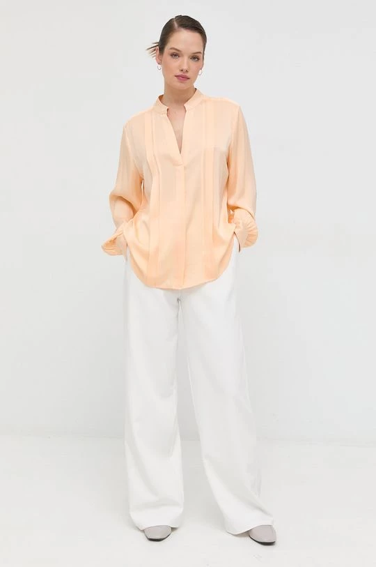 Γυναικεία Μπλούζες Μεταξωτό πουκάμισο BOSS πορτοκαλί, 4 Γυναικεία Μπλούζες Μεταξωτό πουκάμισο BOSS πορτοκαλί, - Image 2