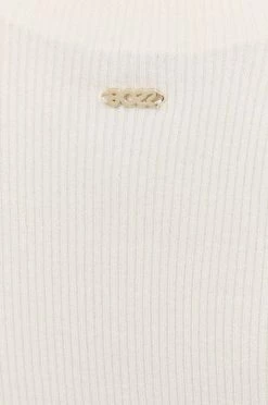 Γυναικεία Χωρίς φερμουάρ Μάλλινο πουλόβερ BOSS χρώμα: μπεζ, -Boss Κατάστημα πωλήσεων unnamed file 2717