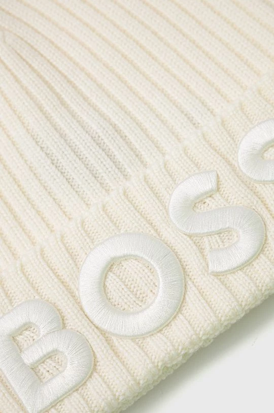 Γυναικεία Σκουφιά Μάλλινο σκουφί BOSS μπεζ, 5 Γυναικεία Σκουφιά Μάλλινο σκουφί BOSS μπεζ, - Image 3