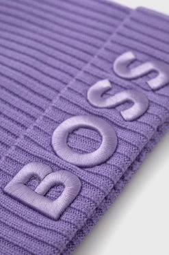 Γυναικεία Σκουφιά Μάλλινο σκουφί BOSS μοβ, 7 Γυναικεία Σκουφιά Μάλλινο σκουφί BOSS μοβ, -Boss Κατάστημα πωλήσεων unnamed file 278