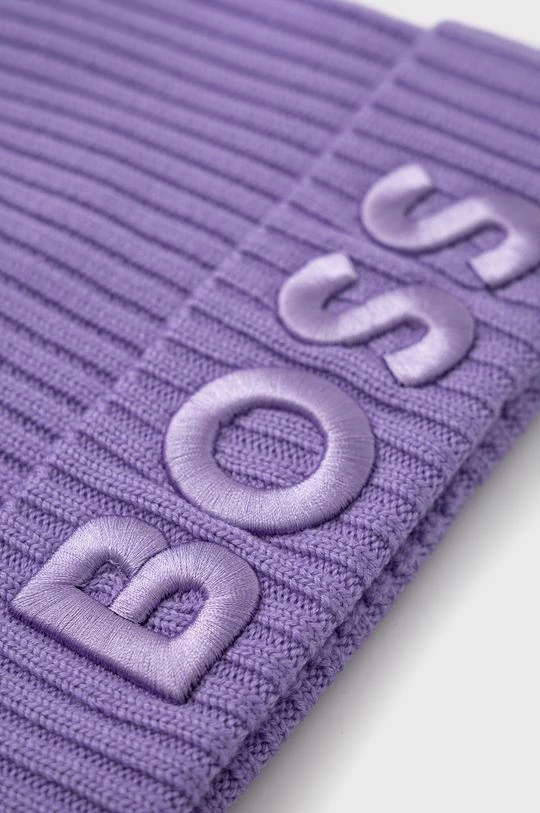 Γυναικεία Σκουφιά Μάλλινο σκουφί BOSS μοβ, 5 Γυναικεία Σκουφιά Μάλλινο σκουφί BOSS μοβ, - Image 3