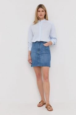 Γυναικεία Φούστες Τζιν φούστα BOSS μπλε -Boss Κατάστημα πωλήσεων unnamed file 2799