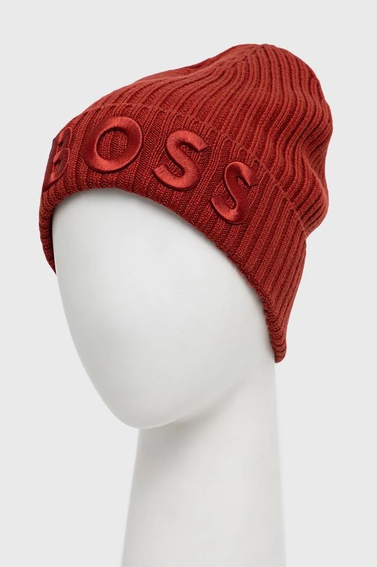 Γυναικεία Σκουφιά Μάλλινο σκουφί BOSS κόκκινο, 4 Γυναικεία Σκουφιά Μάλλινο σκουφί BOSS κόκκινο, - Image 2
