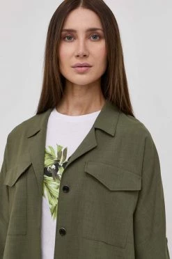 Γυναικεία Πουκάμισα Πουκάμισο Boss χρώμα: πράσινο, -Boss Κατάστημα πωλήσεων unnamed file 2833