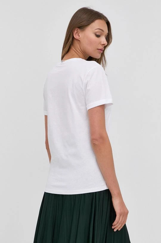 Γυναικεία Κοντομάνικο Βαμβακερό μπλουζάκι Boss άσπρο 5 Γυναικεία Κοντομάνικο Βαμβακερό μπλουζάκι Boss άσπρο - Image 3