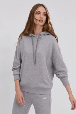 Γυναικεία Χωρίς φερμουάρ Μπλούζα Boss χρώμα: γκρι -Boss Κατάστημα πωλήσεων unnamed file 2869