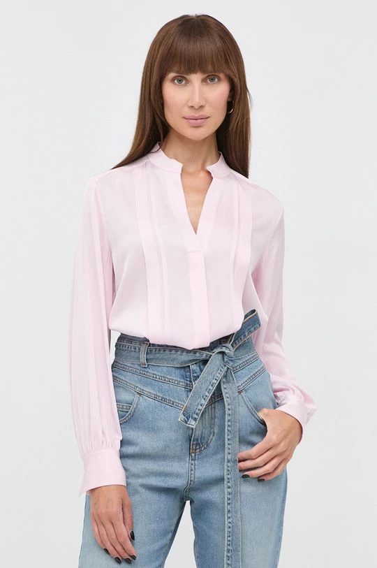 Γυναικεία Μπλούζες Μεταξωτό πουκάμισο BOSS ροζ, 3 Γυναικεία Μπλούζες Μεταξωτό πουκάμισο BOSS ροζ,