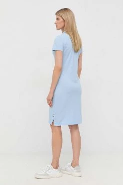 Γυναικεία Φορέματα Βαμβακερό φόρεμα BOSS ανοιχτό κίτρινο -Boss Κατάστημα πωλήσεων unnamed file 2917