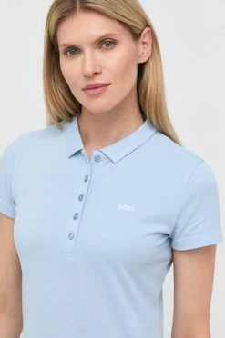 Γυναικεία Φορέματα Βαμβακερό φόρεμα BOSS ανοιχτό κίτρινο -Boss Κατάστημα πωλήσεων unnamed file 2918