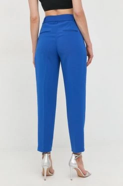 Γυναικεία Υφασμάτινα Παντελόνι BOSS χάλυβα μπλε -Boss Κατάστημα πωλήσεων unnamed file 2922