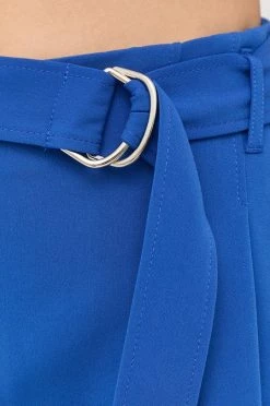 Γυναικεία Υφασμάτινα Παντελόνι BOSS χάλυβα μπλε -Boss Κατάστημα πωλήσεων unnamed file 2923