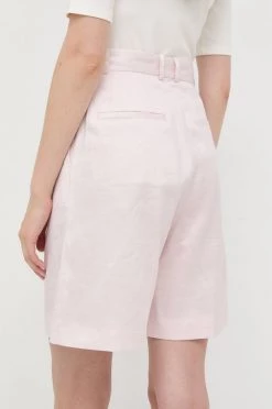 Γυναικεία Σορτς Λινό σορτς BOSS ροζ, -Boss Κατάστημα πωλήσεων unnamed file 2926