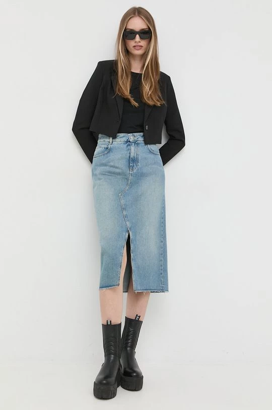 Γυναικεία Φούστες Τζιν φούστα BOSS μπλε 3 Γυναικεία Φούστες Τζιν φούστα BOSS μπλε