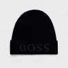 Γυναικεία Σκουφιά Μάλλινο σκουφί BOSS μαύρο,