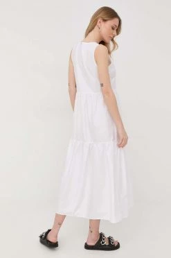 Γυναικεία Φορέματα Φόρεμα BOSS άσπρο, -Boss Κατάστημα πωλήσεων unnamed file 2954