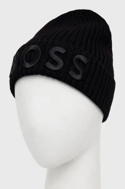 Γυναικεία Σκουφιά Μάλλινο σκουφί BOSS μαύρο, 7 Γυναικεία Σκουφιά Μάλλινο σκουφί BOSS μαύρο, -Boss Κατάστημα πωλήσεων unnamed file 296