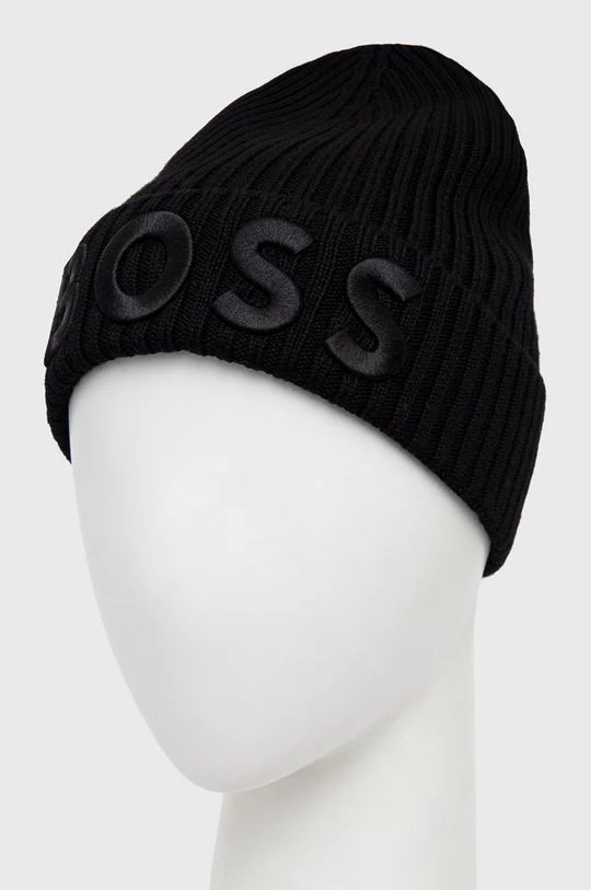 Γυναικεία Σκουφιά Μάλλινο σκουφί BOSS μαύρο, 5 Γυναικεία Σκουφιά Μάλλινο σκουφί BOSS μαύρο, - Image 3