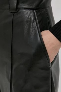 Γυναικεία Υφασμάτινα Παντελόνι Boss χρώμα: μαύρο -Boss Κατάστημα πωλήσεων unnamed file 3033